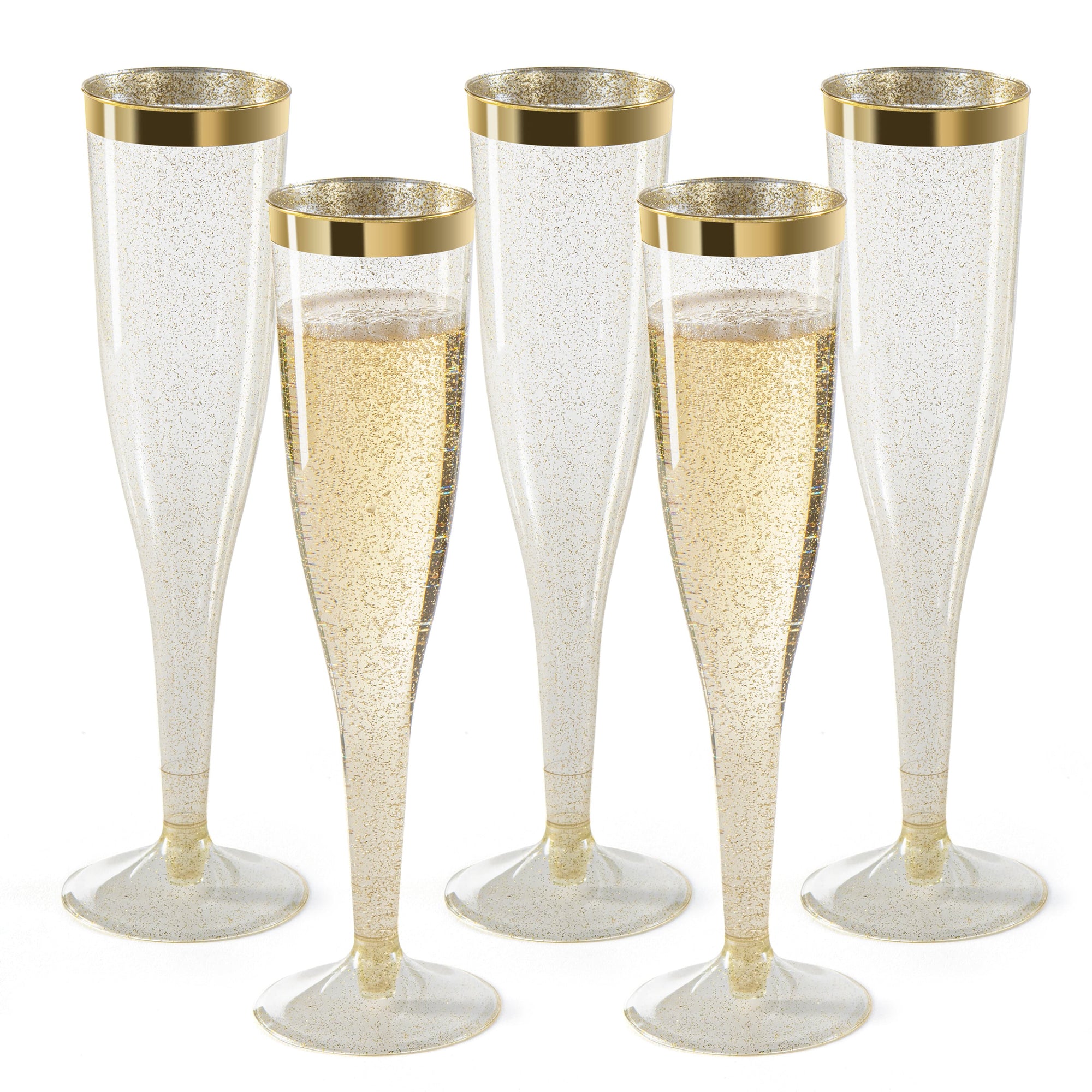 Plastic Champagne Flutes & Glasses